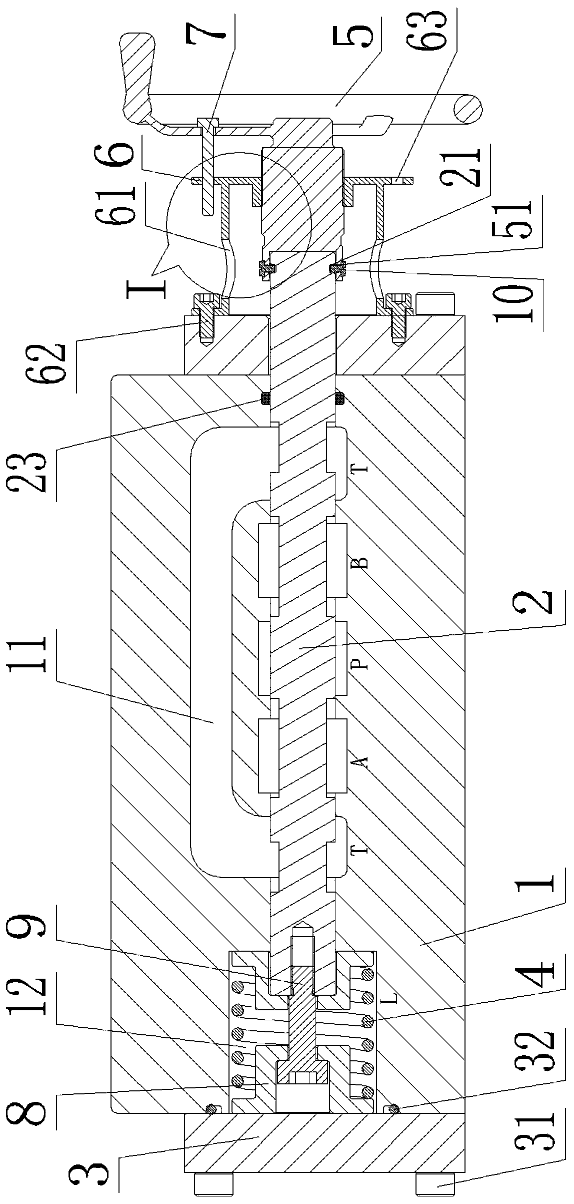 manual reversing valve