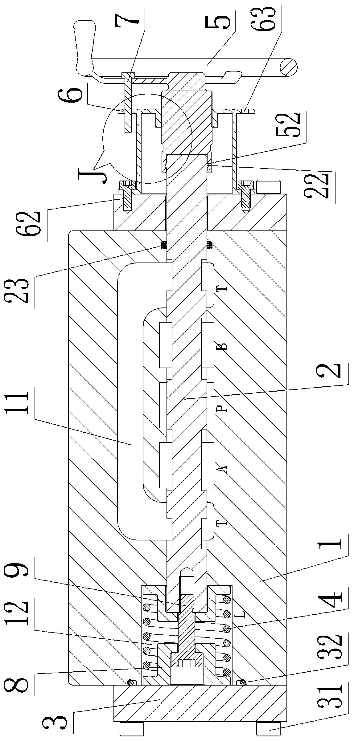 manual reversing valve