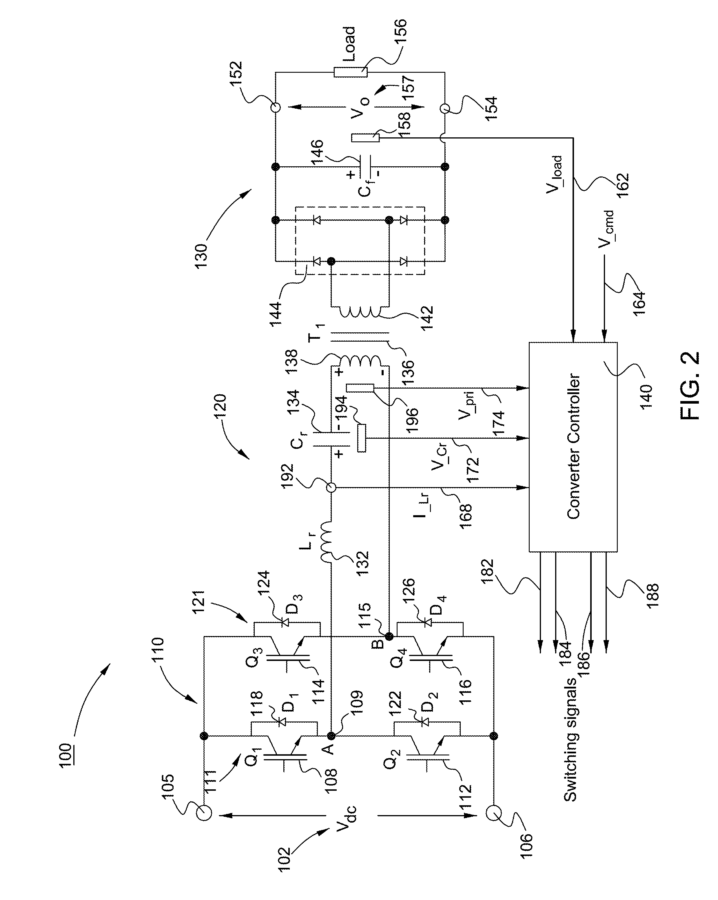 System and method for series resonant converter protection