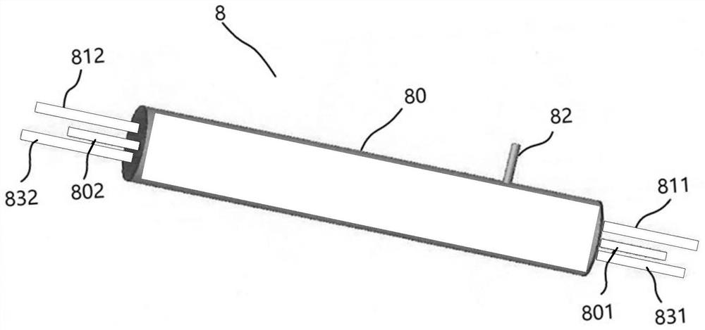 Hydrogen fuel cell power generation device and hydrogen fuel cell heat exchanger