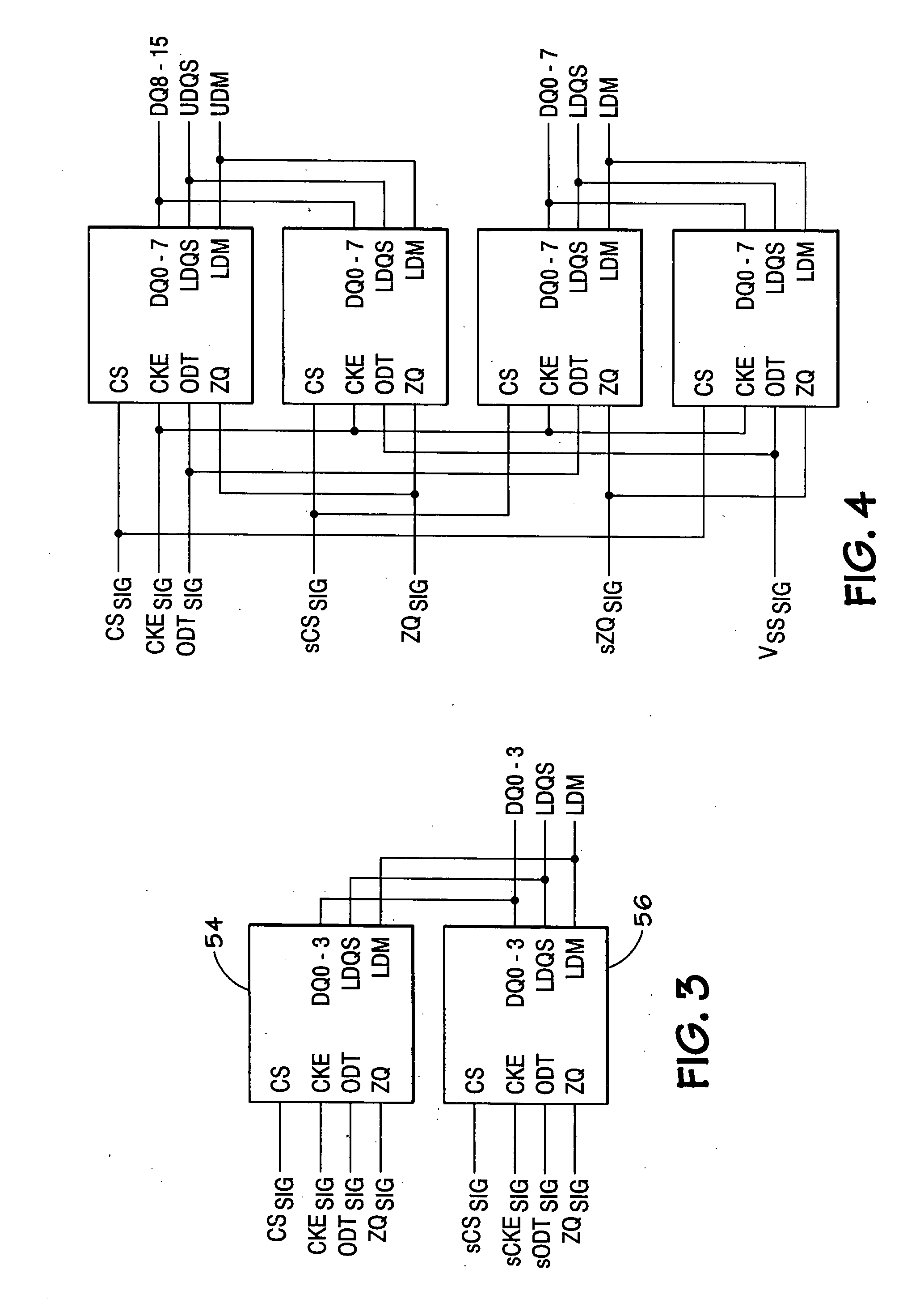 Configurable inputs and outputs for memory stacking system and method