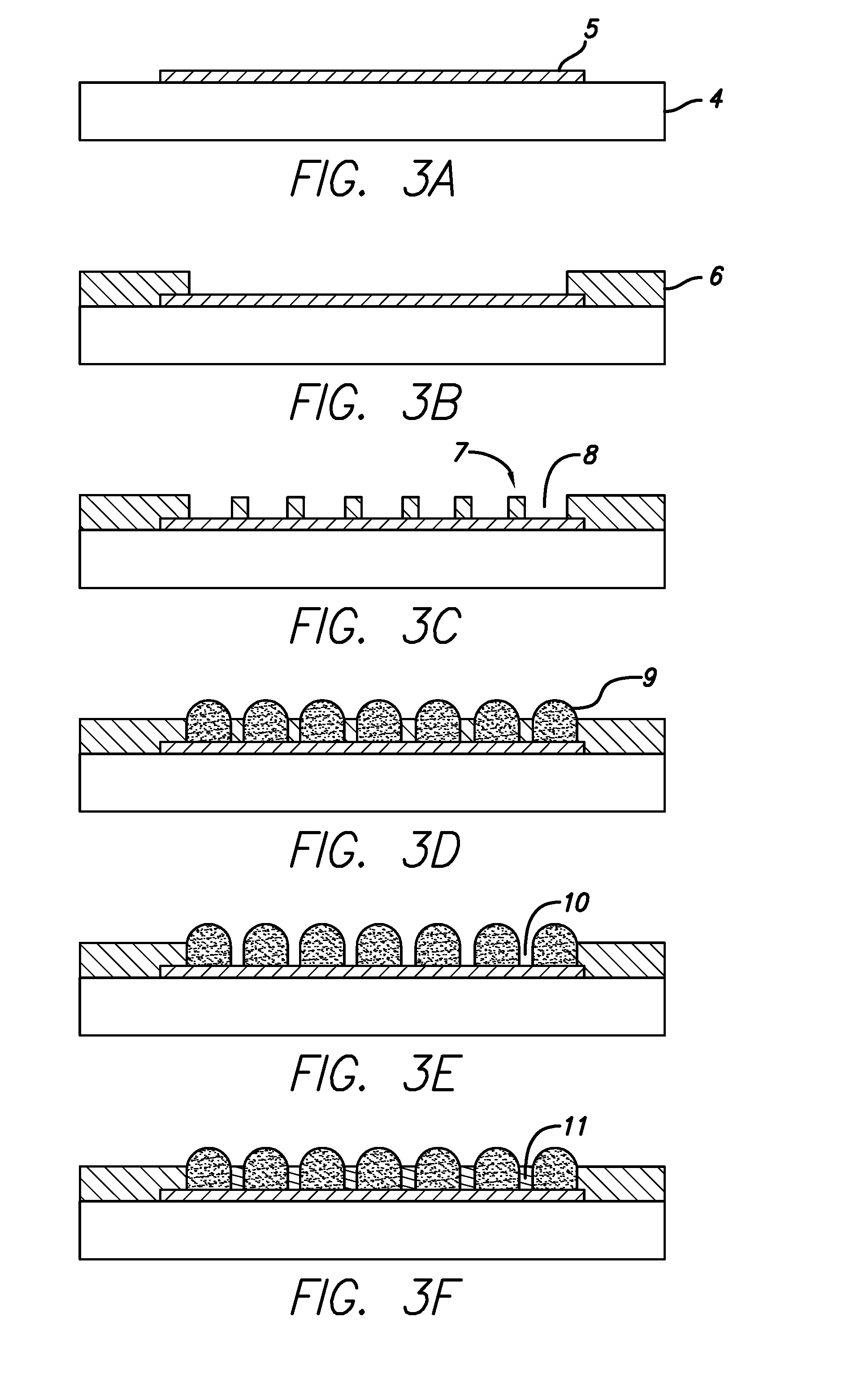 Electrode with increased stability and method of manufacturing the same