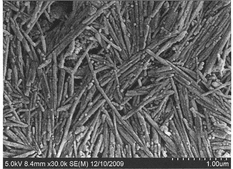 Method for preparing mullite nanowire