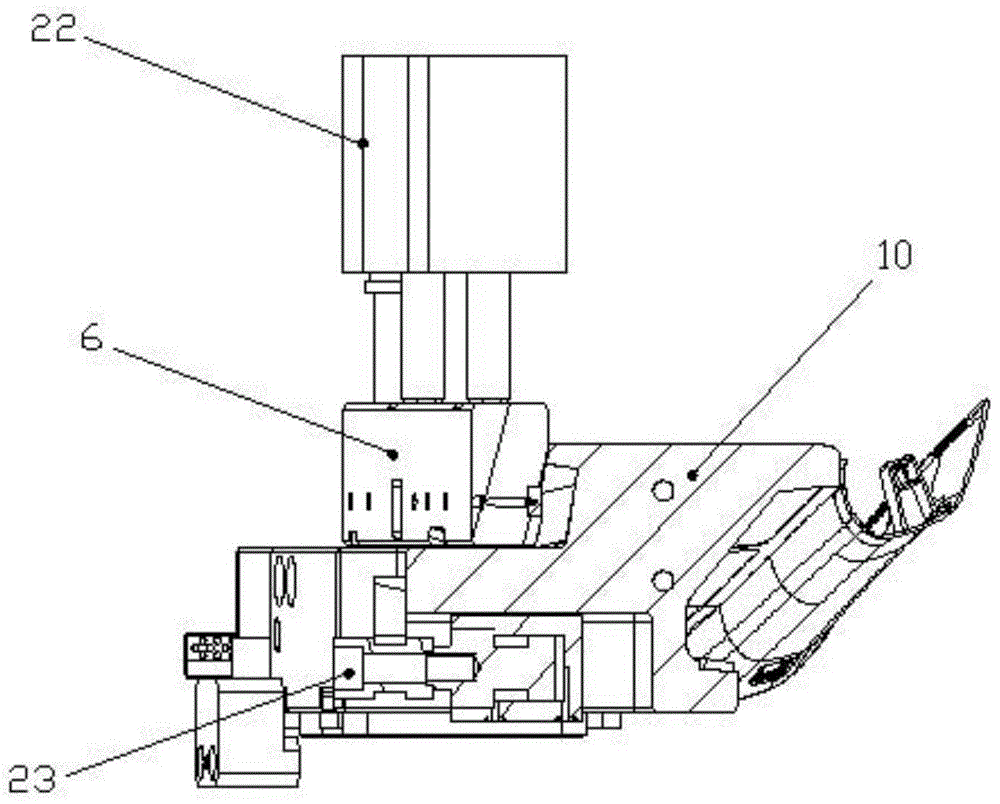 Slide demoulding mechanism for injection mould