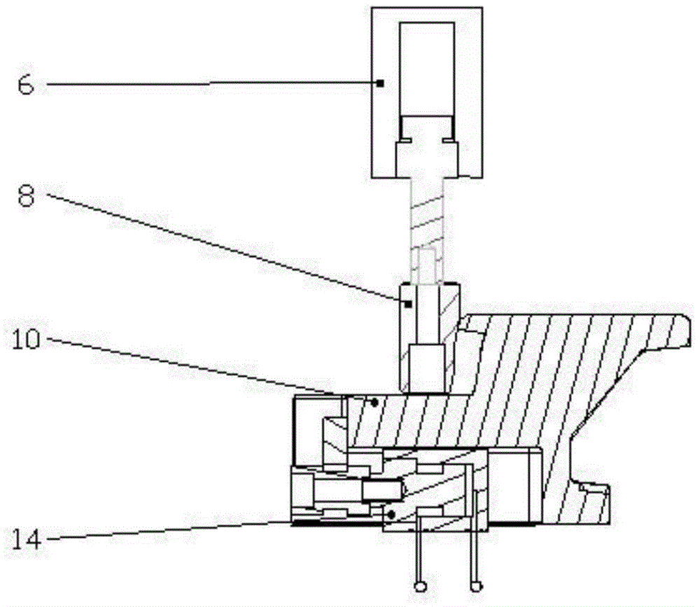 Slide demoulding mechanism for injection mould