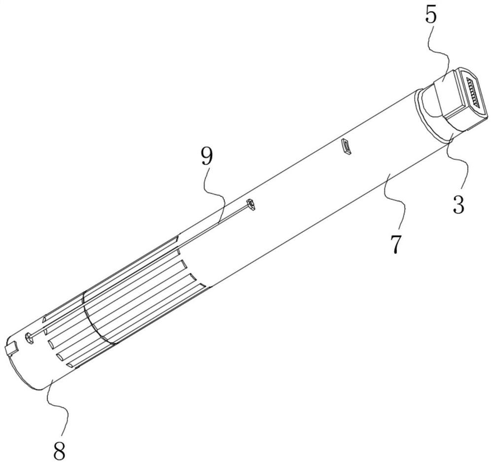 Touch pen with positioning and anti-lost functions for intelligent tablet computer