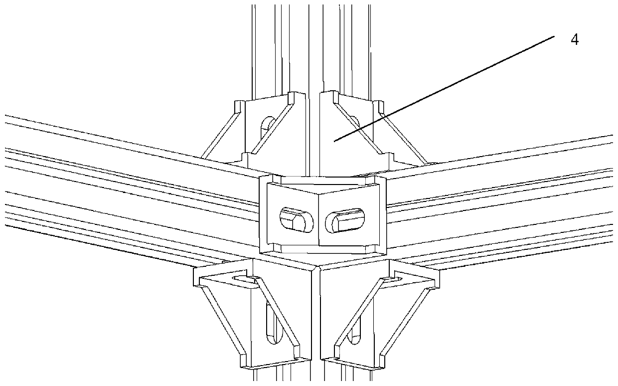 Mobile greenhouse weeding mechanism based on three-coordinate