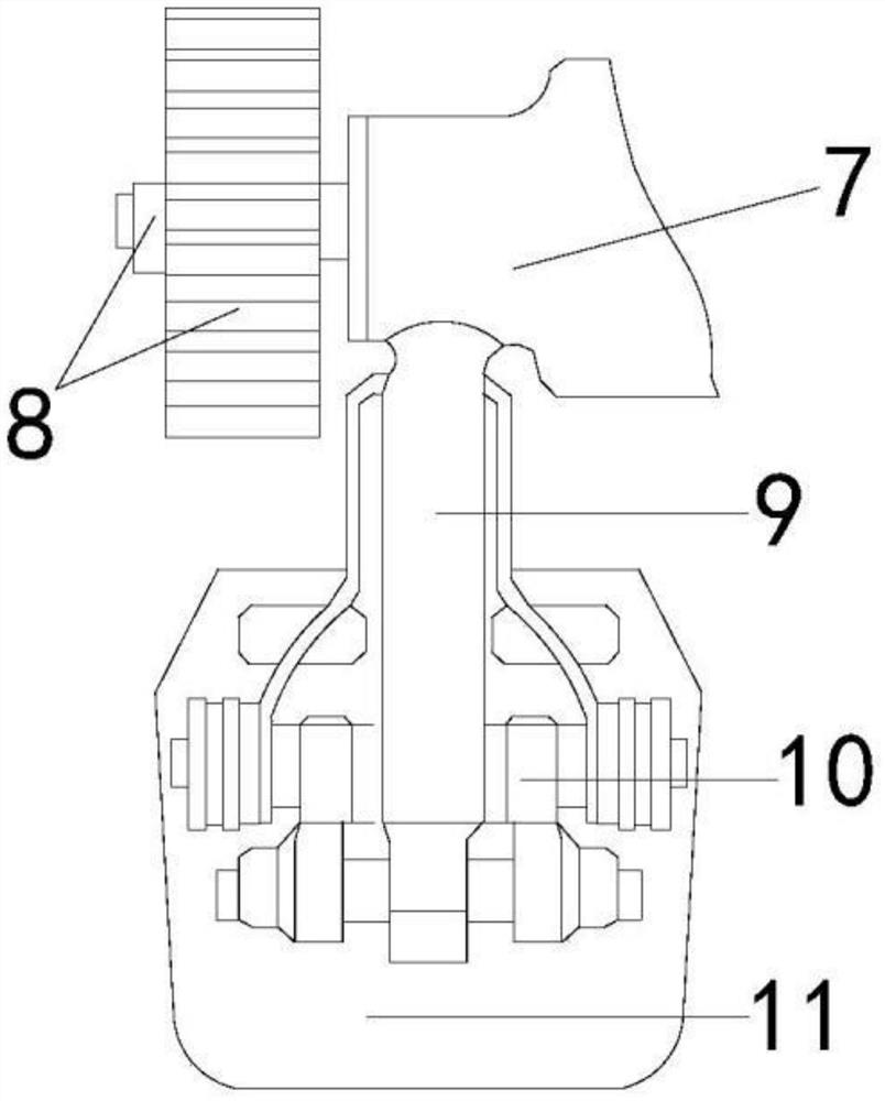 Public fire-fighting emergency escape respirator and use method