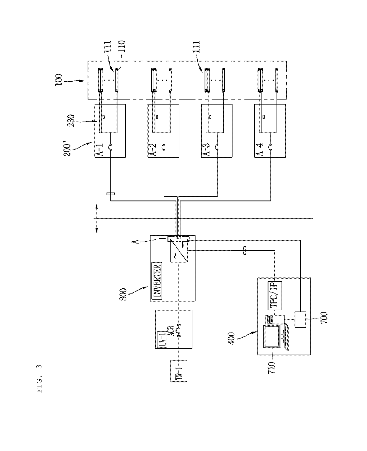 Solar cell monitoring device