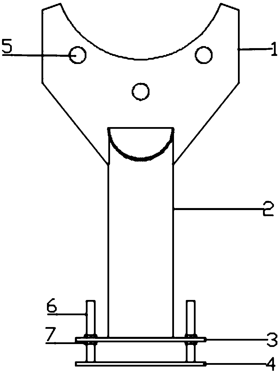 Adjustable pipe flange bracket