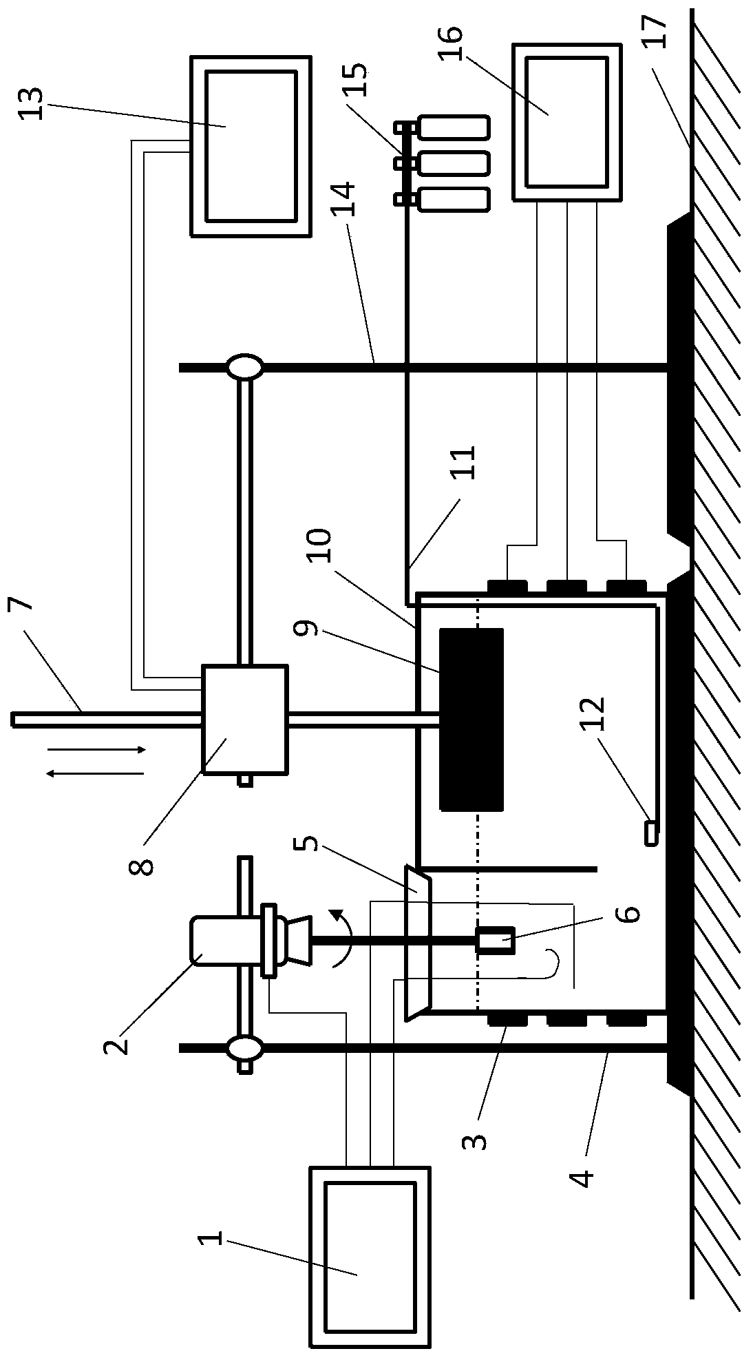 Oil-water alternating wetting corrosion simulation device and method