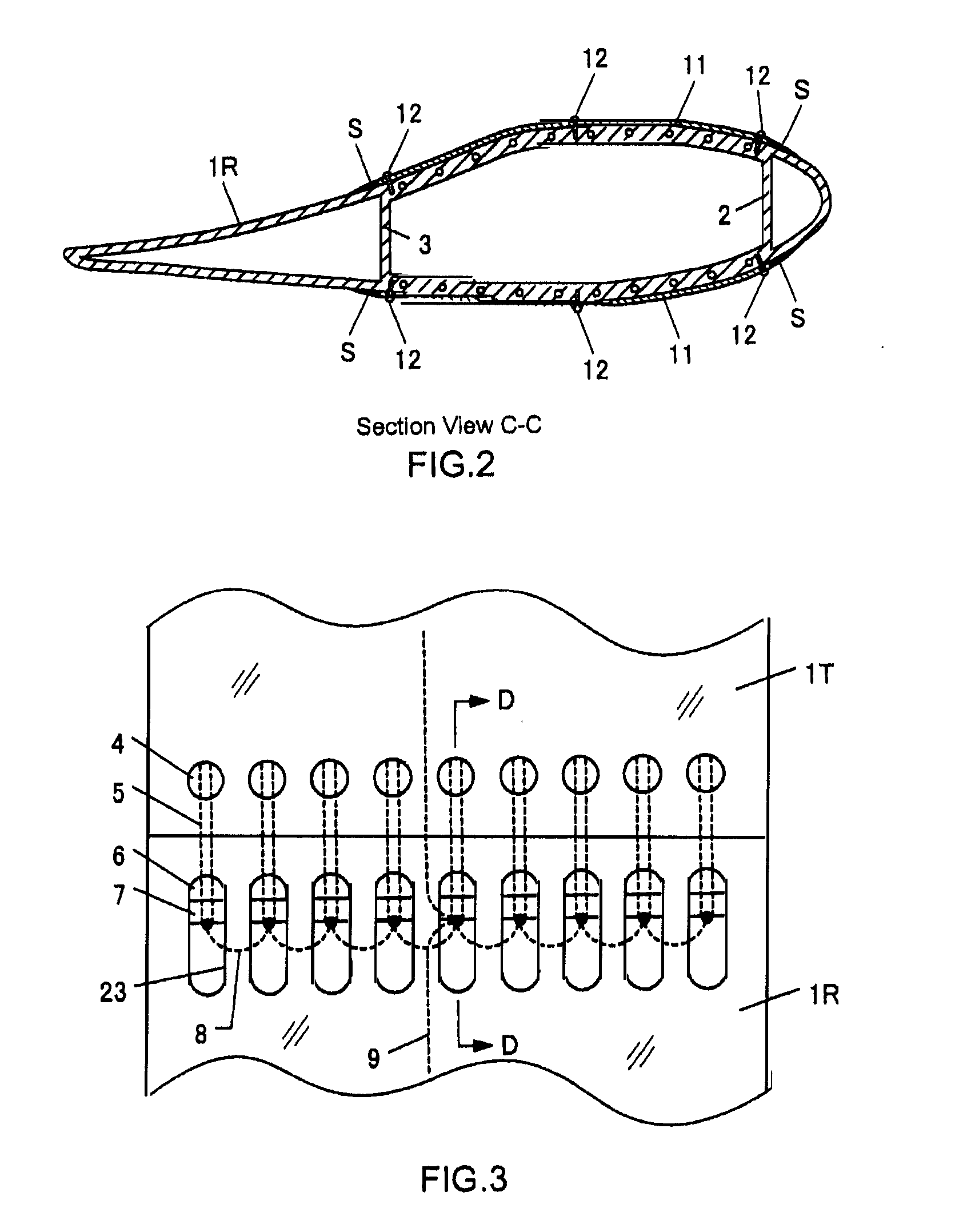 Separable blade for wind turbine