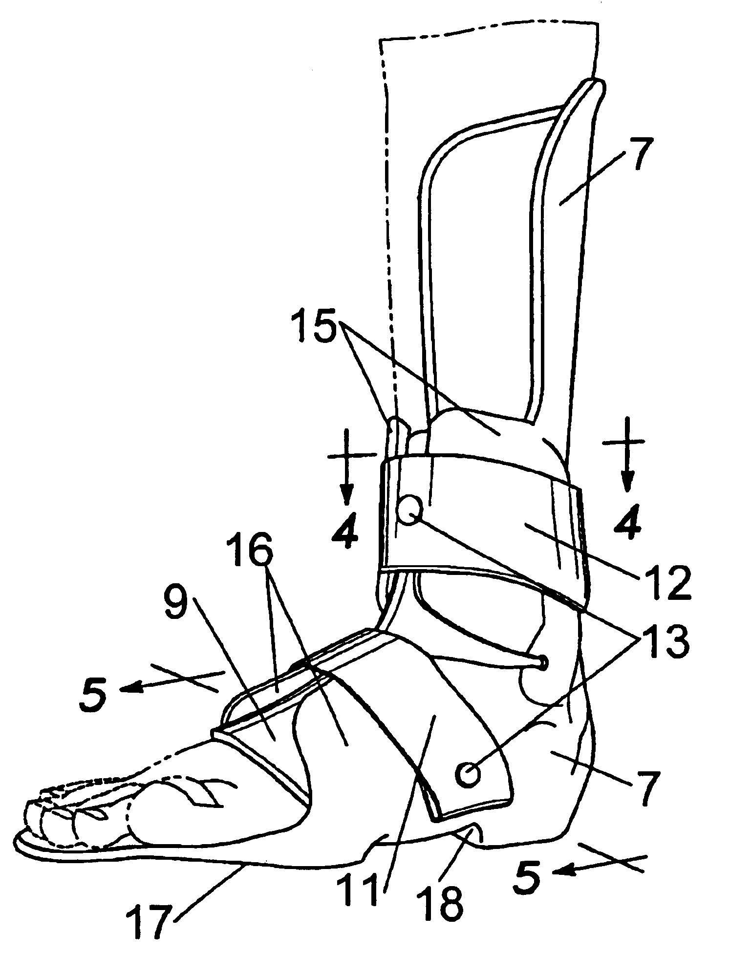 D-DAFO (Deroos-dynamic ankle foot orthosis)