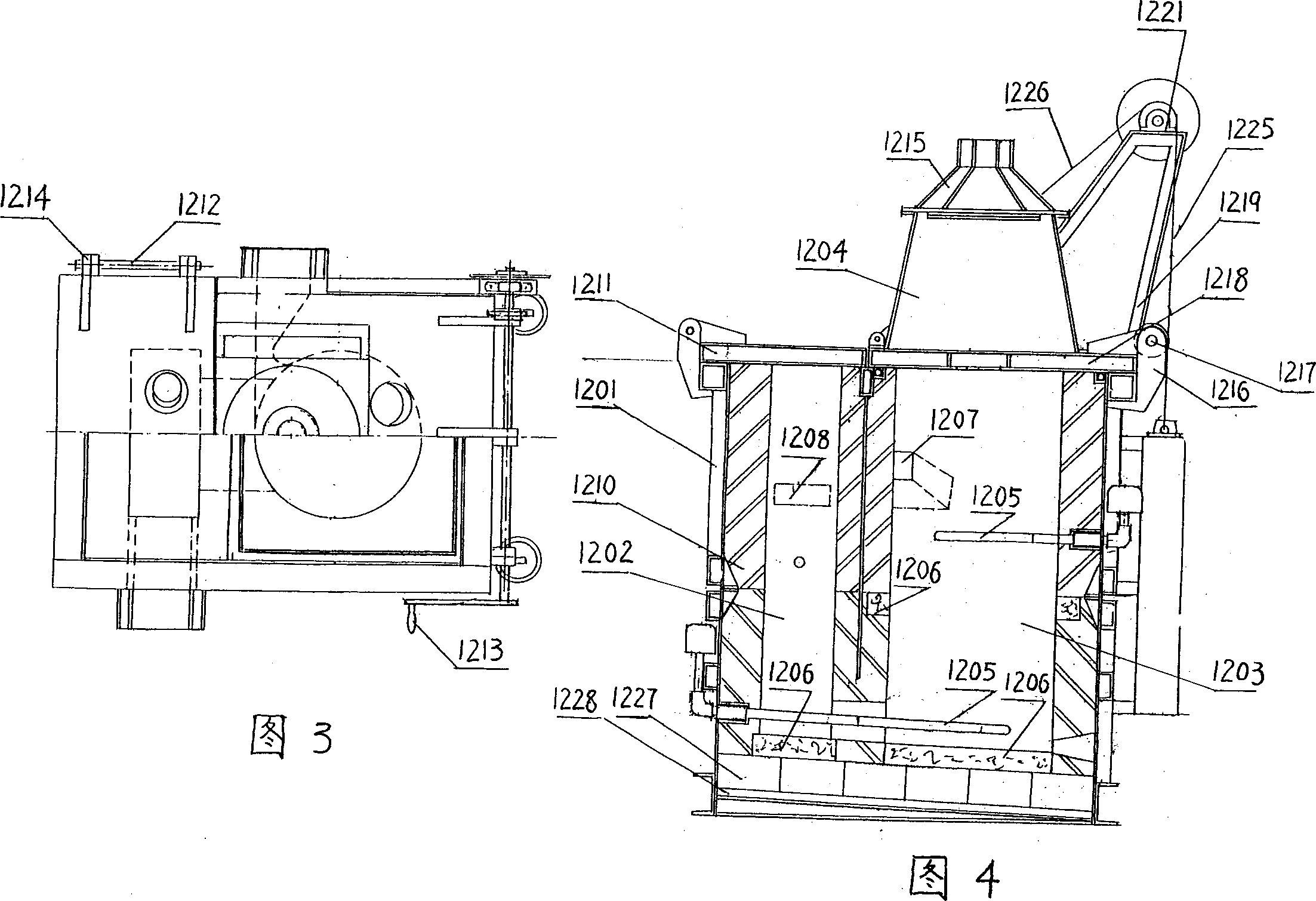 Method for cleaning molten non-ferrous metal and its equipment