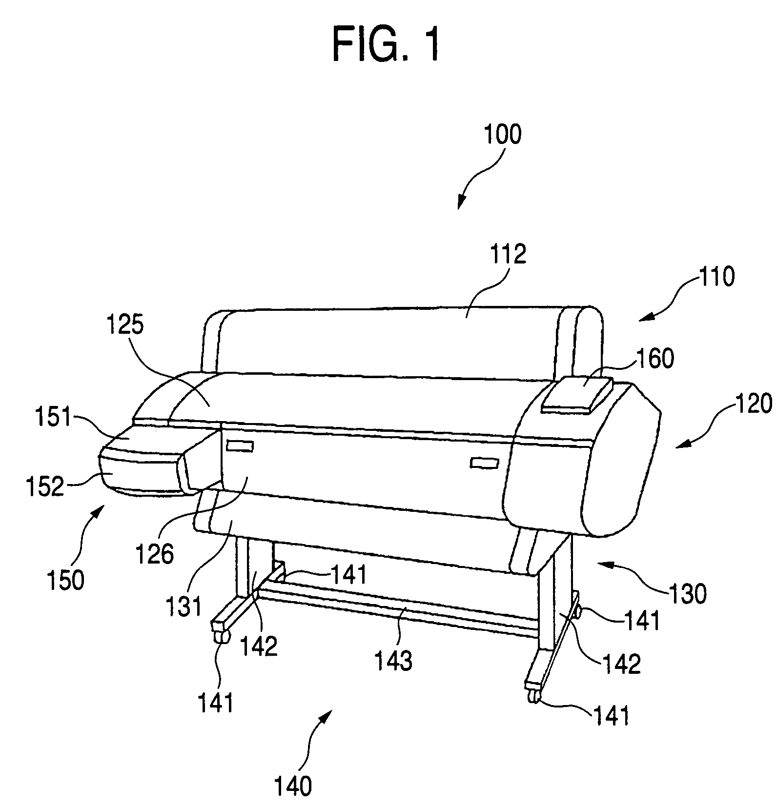 Width detection method and width detection apparatus of record medium and record apparatus