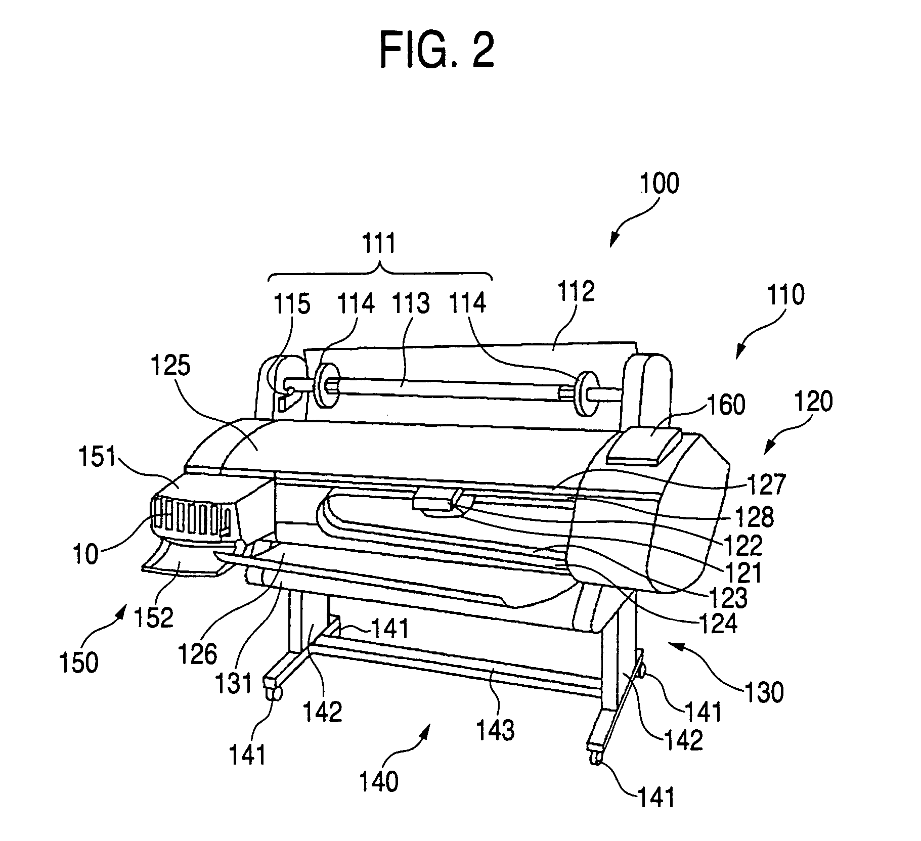 Width detection method and width detection apparatus of record medium and record apparatus