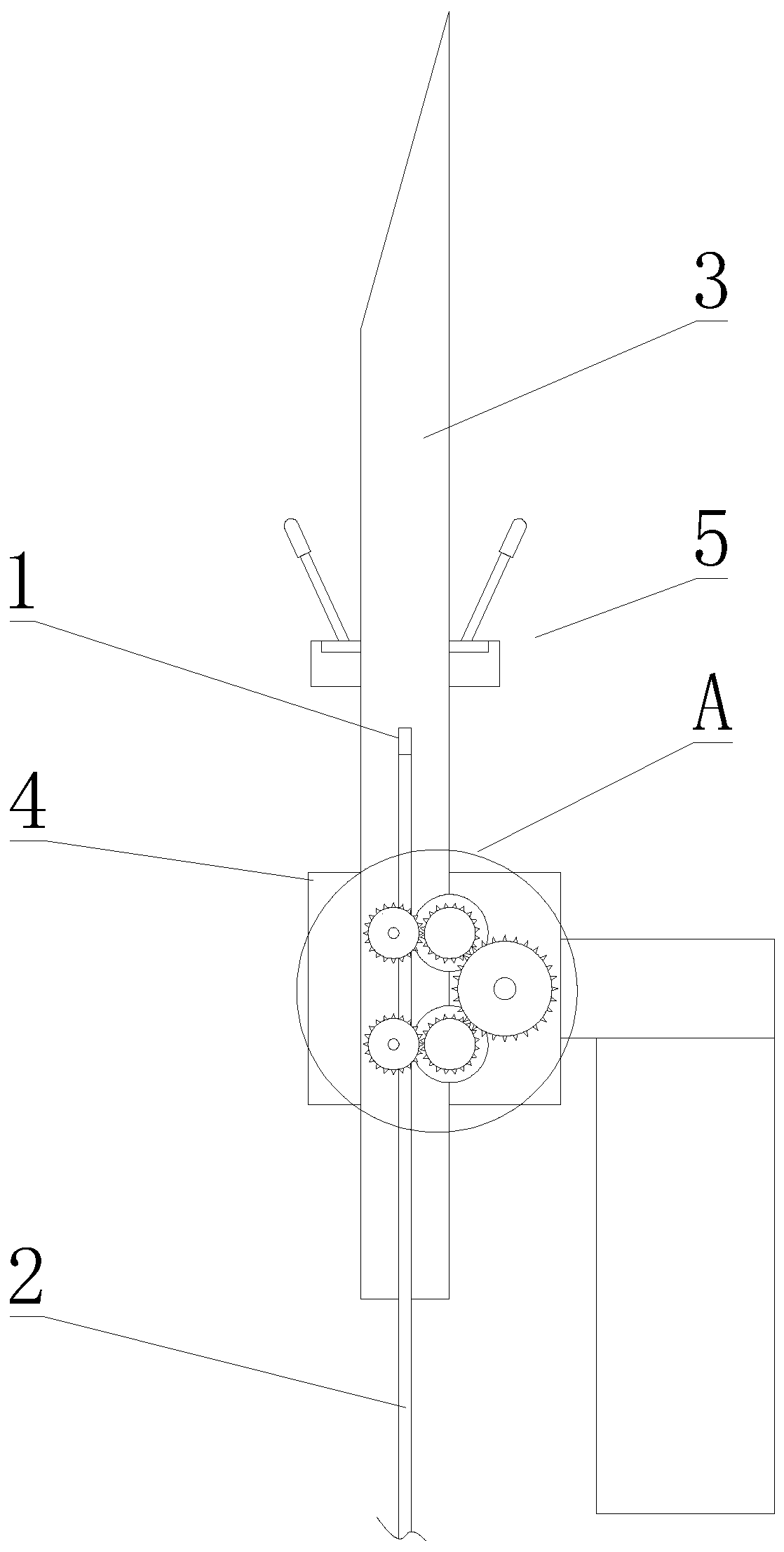 Endoscope special for milk catheter