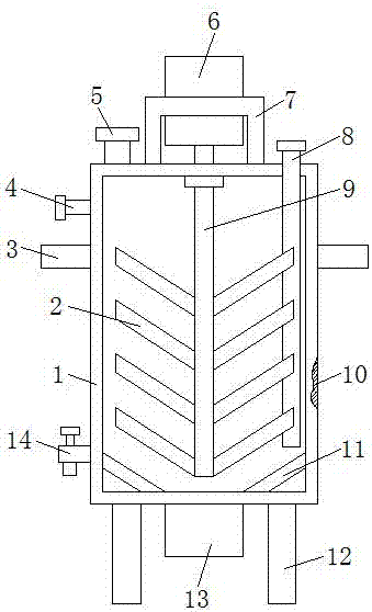 Refining furnace for purification of mixture