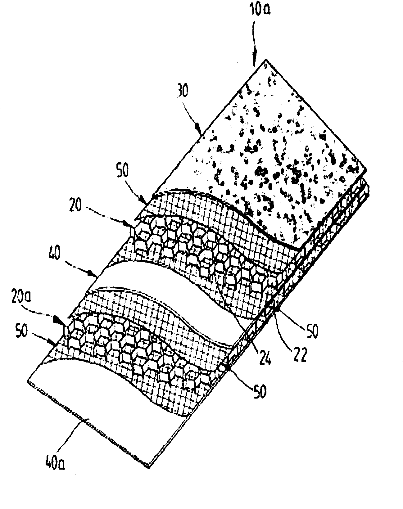 Plate for noise barrier and manufacturing method thereof