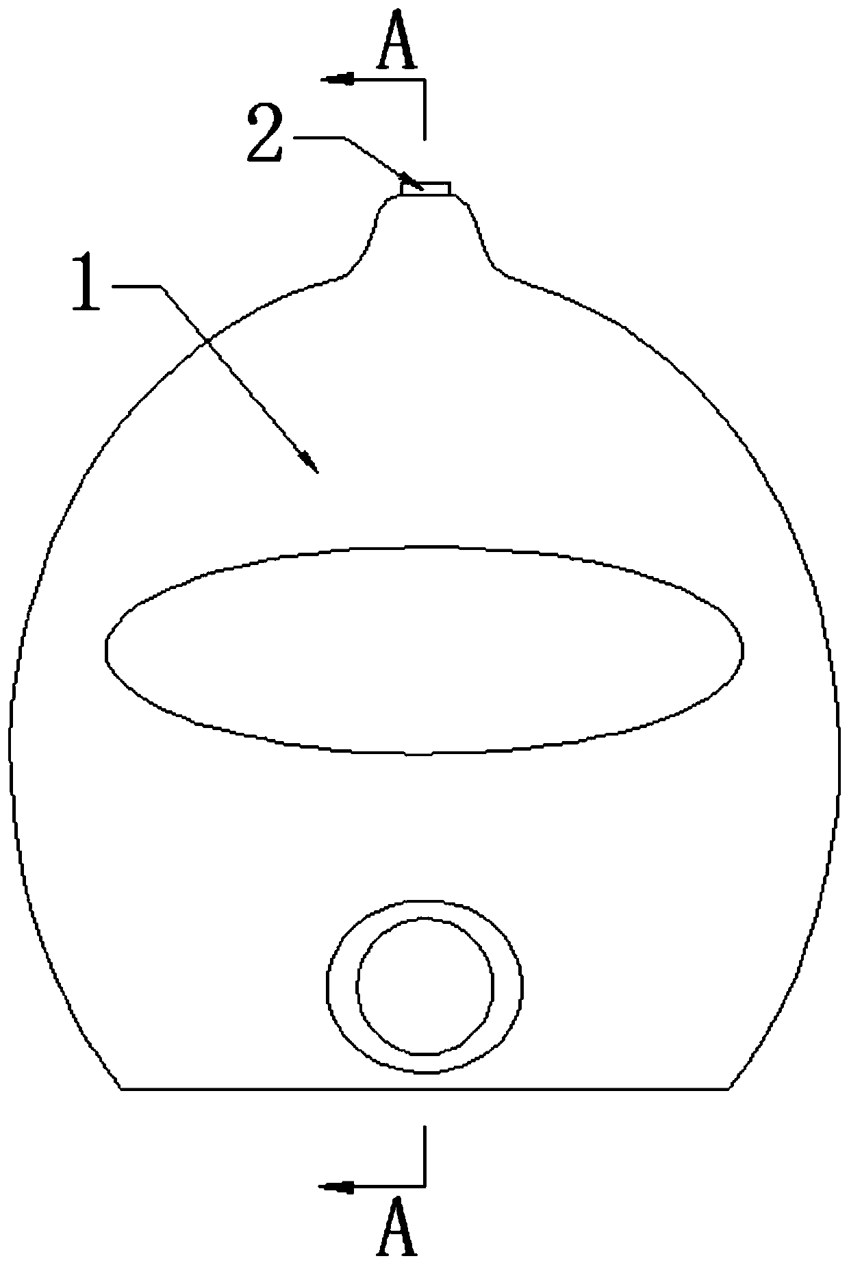 Trigger type fast-response fire-fighting mask