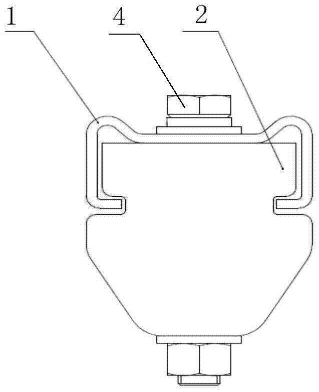 Cable trolley system and cable fixing device