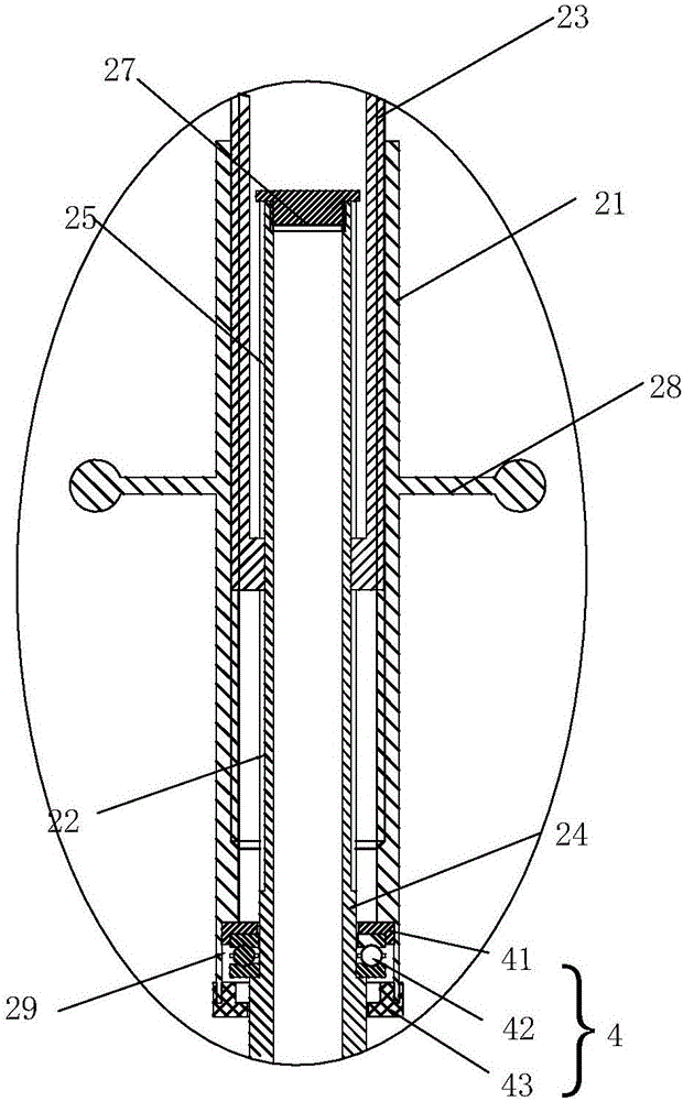 Stepless adjustable pipe supporting device