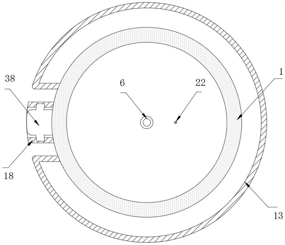 Water storage device for industrial production