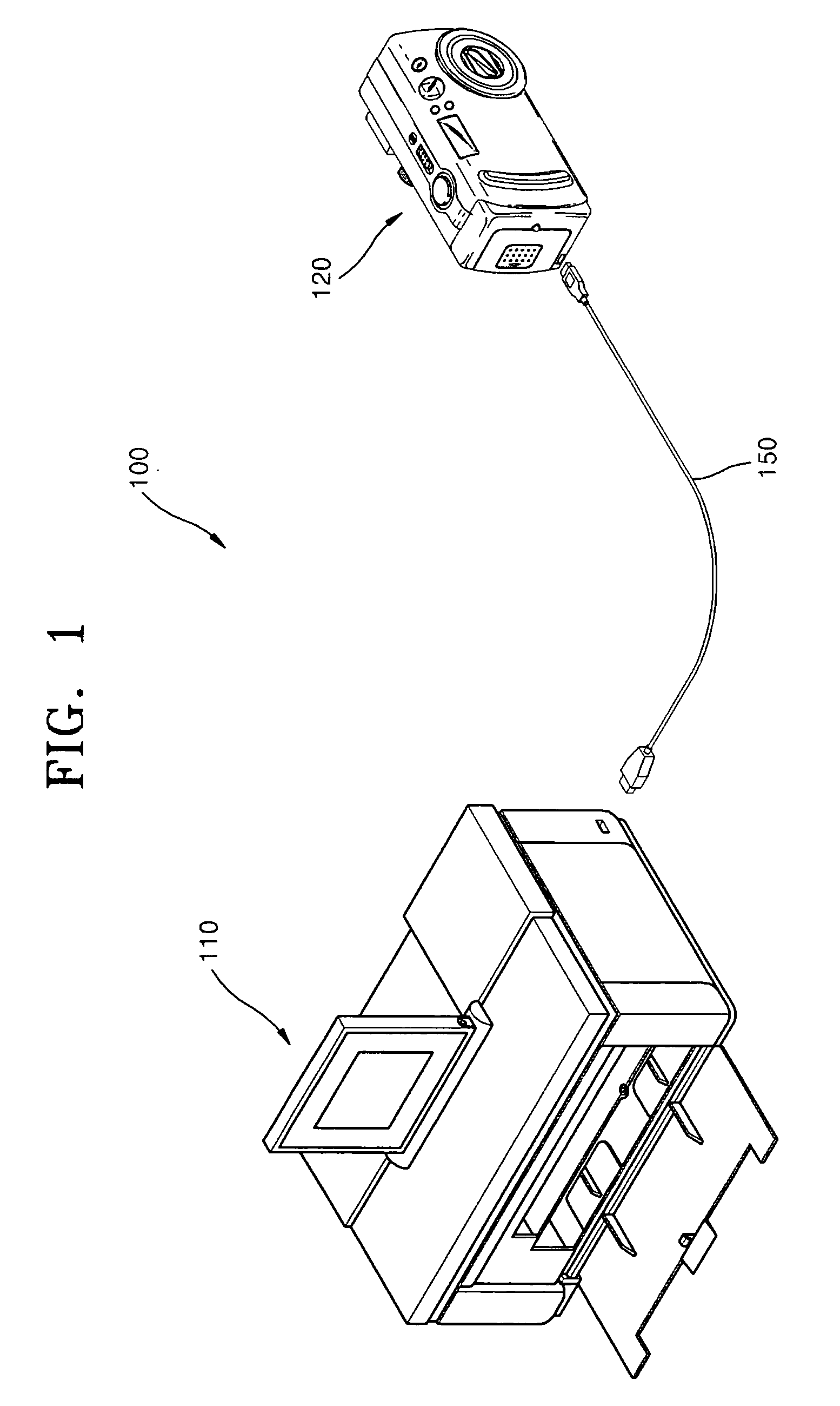 Printing method of image and photo-printing system and digital camera adapted for the same