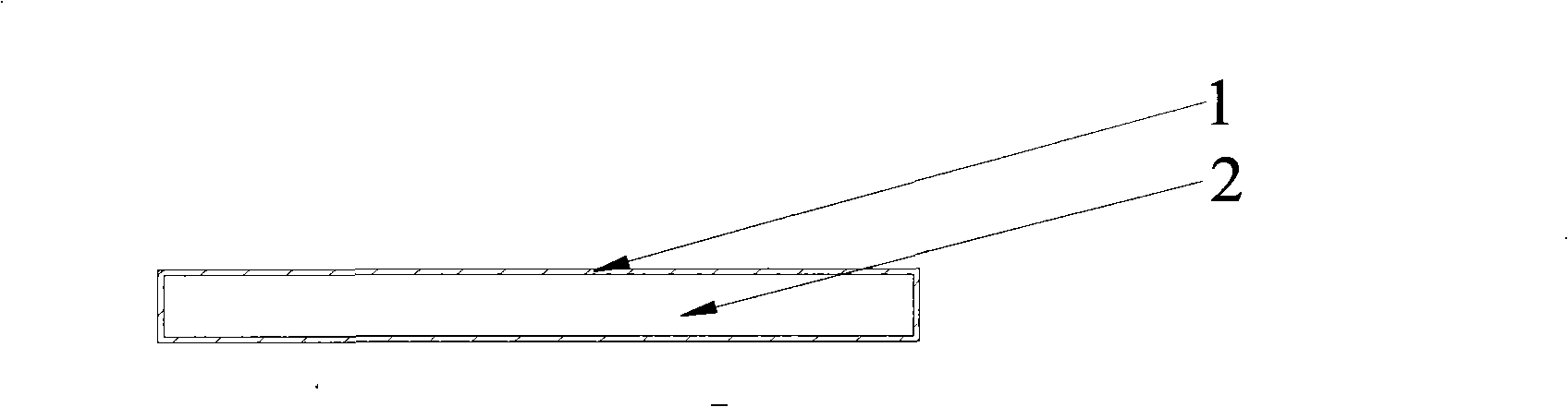 Liquid-solid composite forming copper-clad aluminum bus duct busbar and manufacturing method thereof