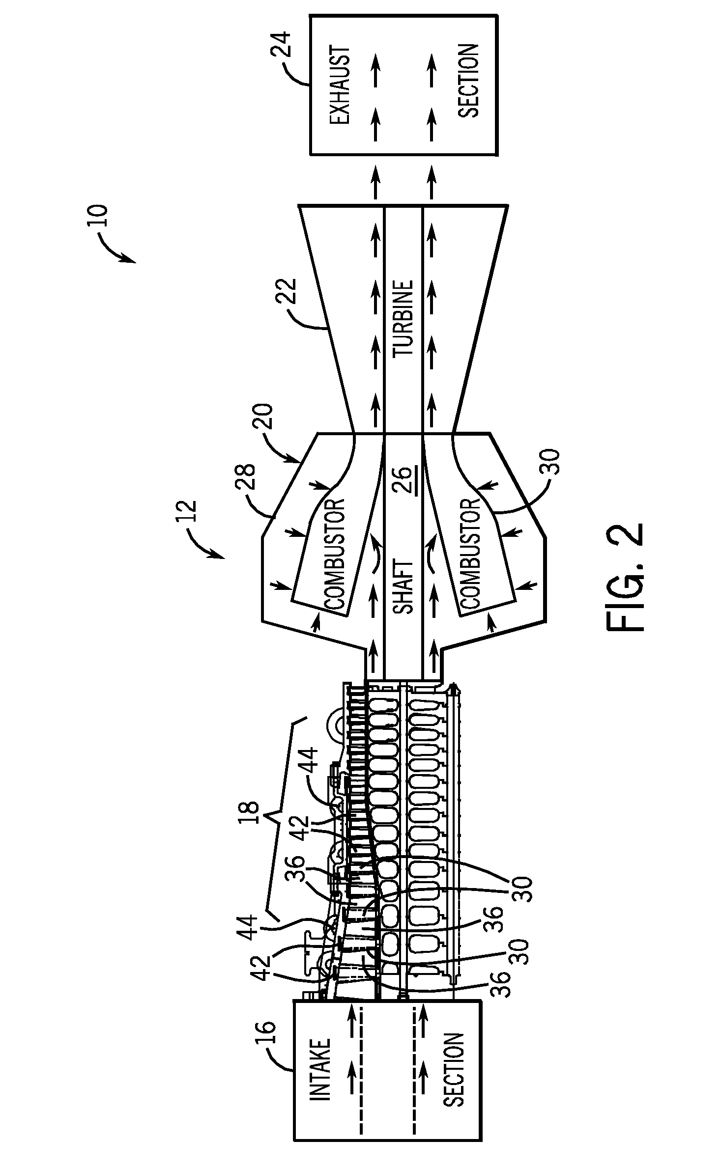 System and method for inspection of stator vanes