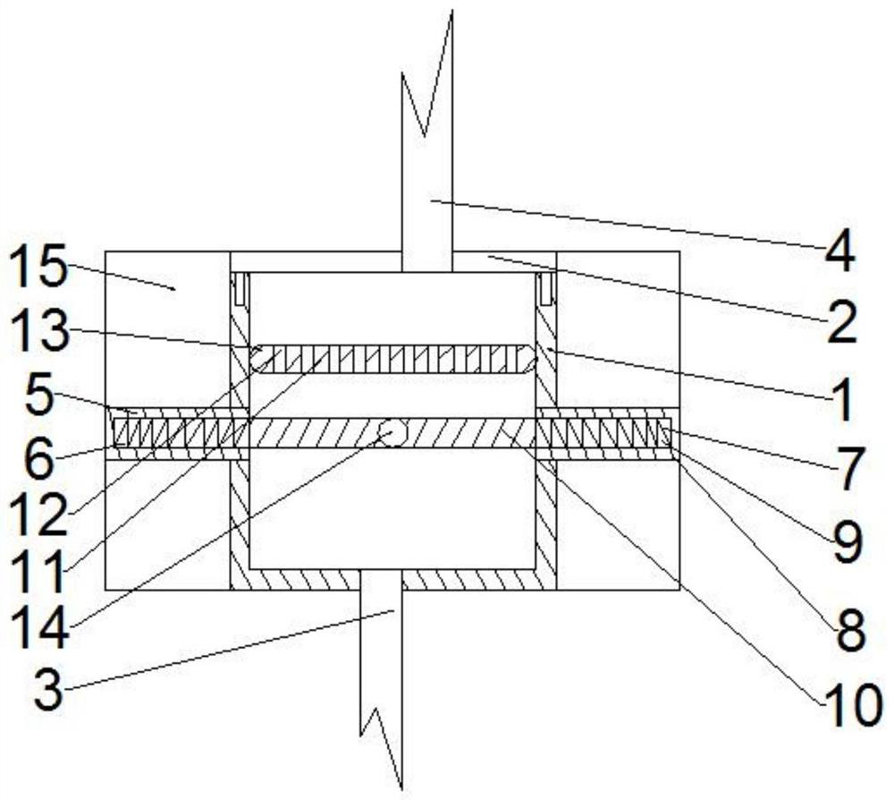 A filter device for medical waste liquid