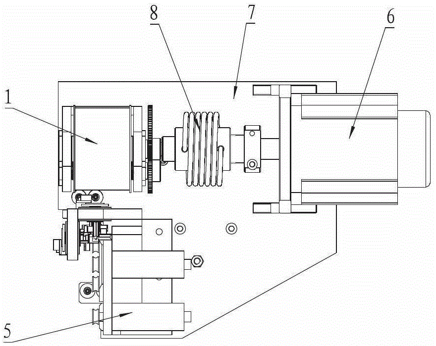 Two-dimensional active following weight reduction suspension device