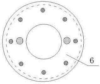 Pre-stress post-grouting variable-cross-section hollow pipe pile and construction method thereof