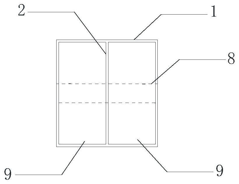 Impermeable membrane connecting device for water interception curtain and water interception curtain construction method thereof