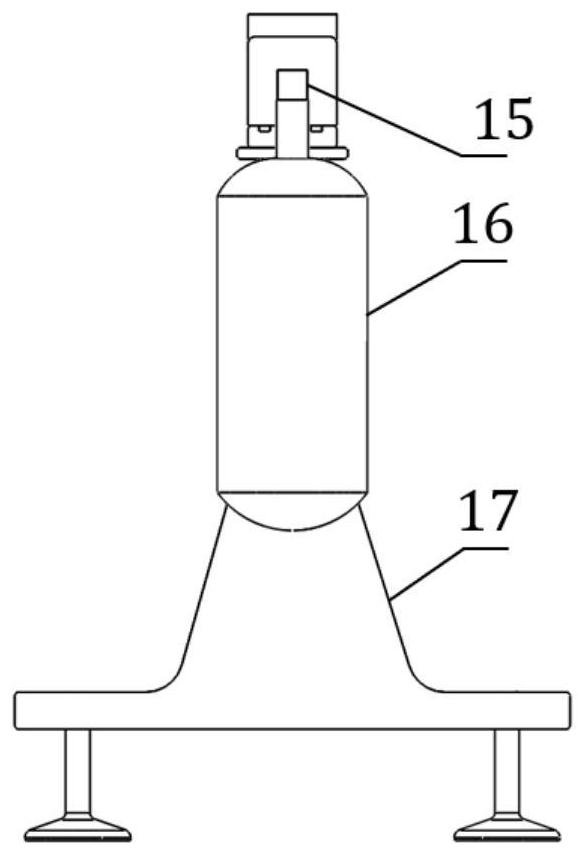 Force sensor sensitivity coefficient impact calibration device and method