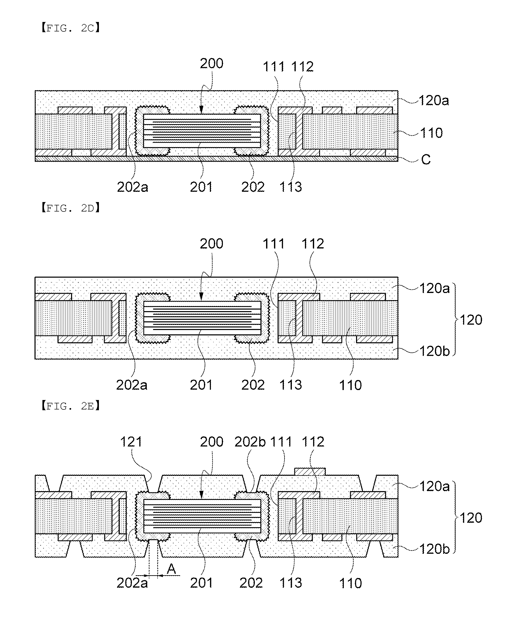 Printed circuit board including embedded electronic component and method for manufacturing the same