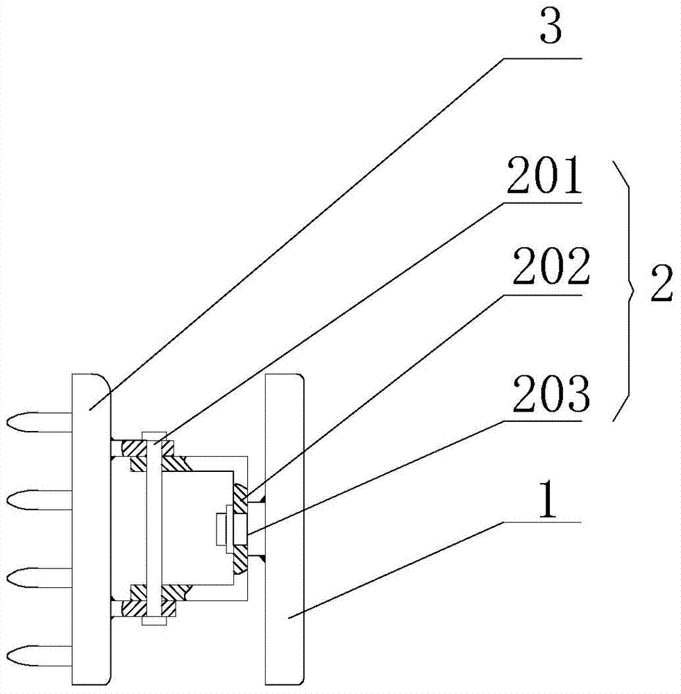 Trochanter bone fracture rehabilitation tensioning device