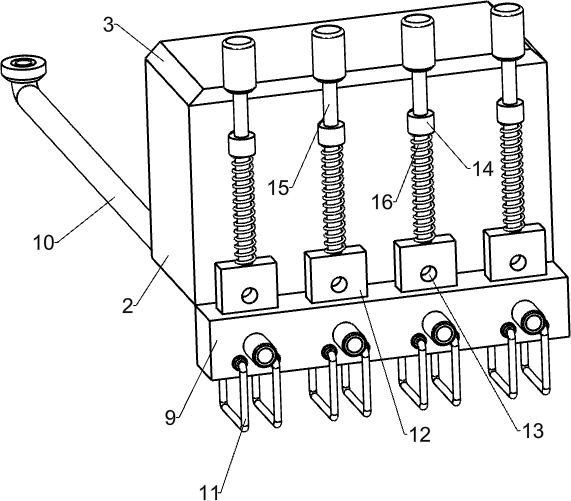 Outdoor dressing change auxiliary device