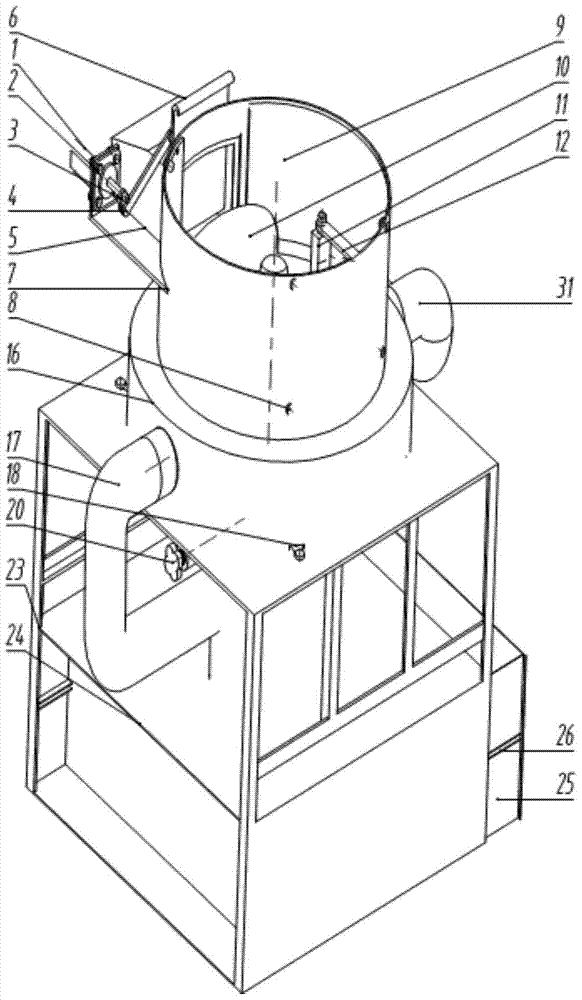 An intelligent lotus seed whitening device