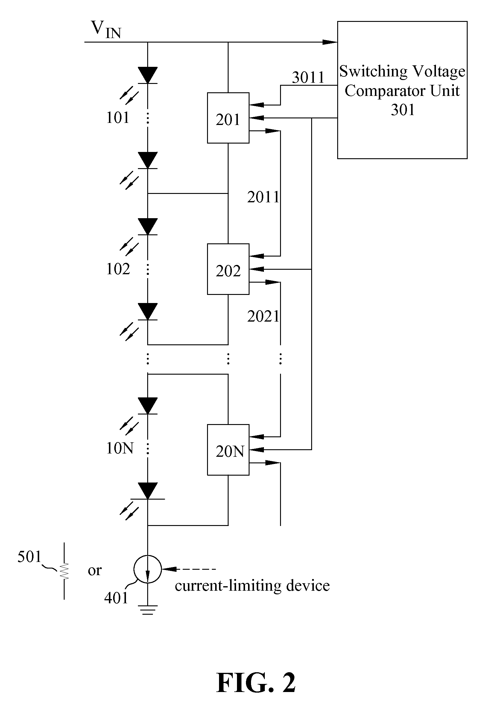 Apparatus for driving a plurality of segments of LED-based lighting units