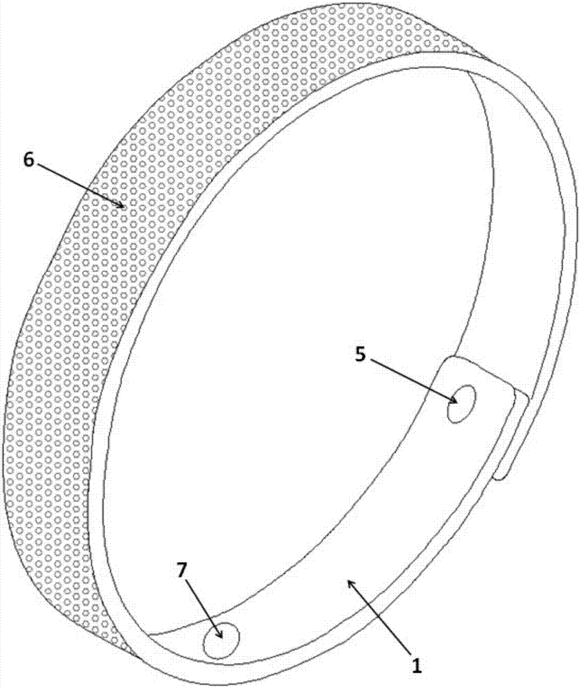 Ring capable of stimulating zusanli (acupuncture point) and achieving function of repelling mosquitoes and application thereof