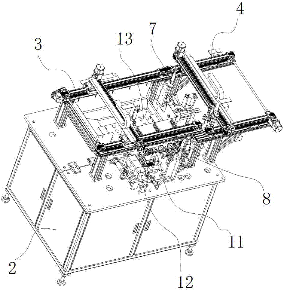 Full-automatic deburring machine for removing burrs and copper powder crumbs of motor rotor commutator and operating method of deburring machine