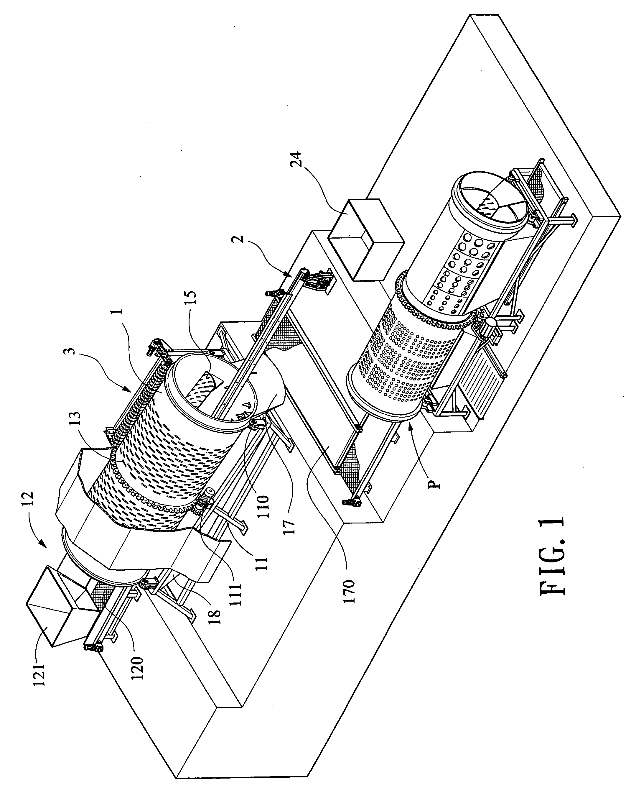 Apparatus for piercing garbage bags and collecting nonrigid, elongate objects and powder