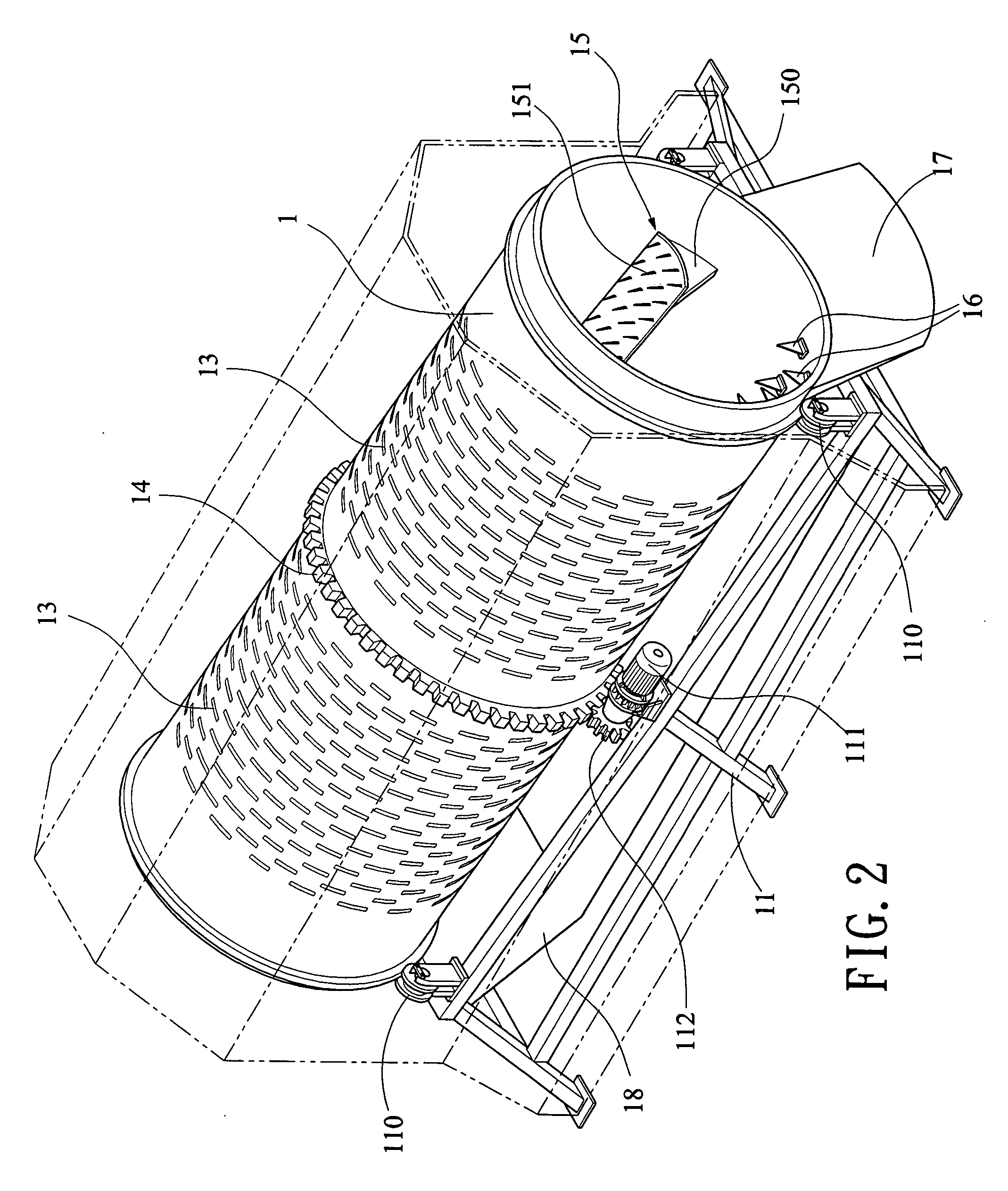 Apparatus for piercing garbage bags and collecting nonrigid, elongate objects and powder