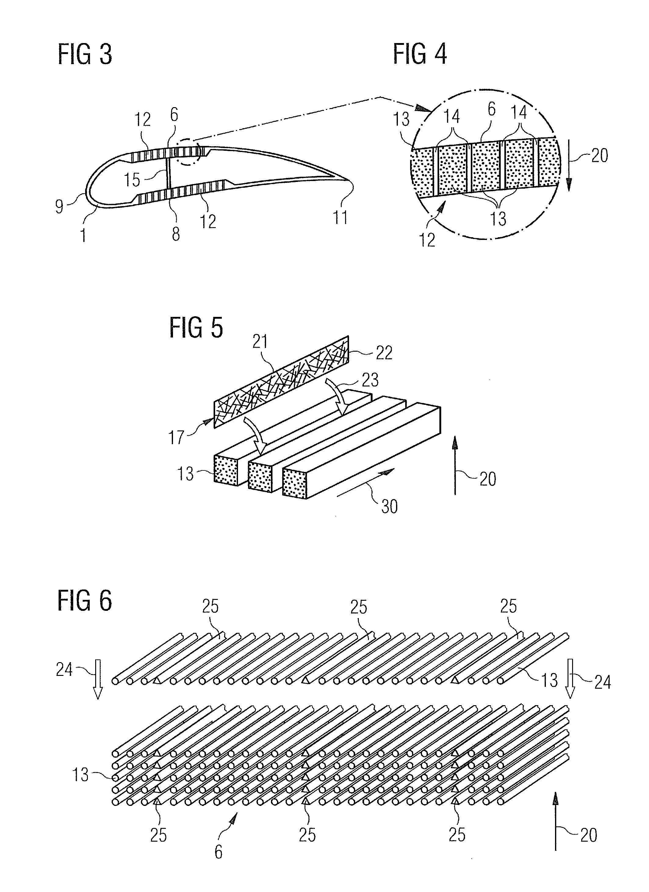 Method for manufacturing a work piece by vacuum assisted resin transfer moulding