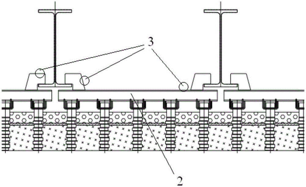 A construction method for the construction structure of a heating furnace roof hanging beam