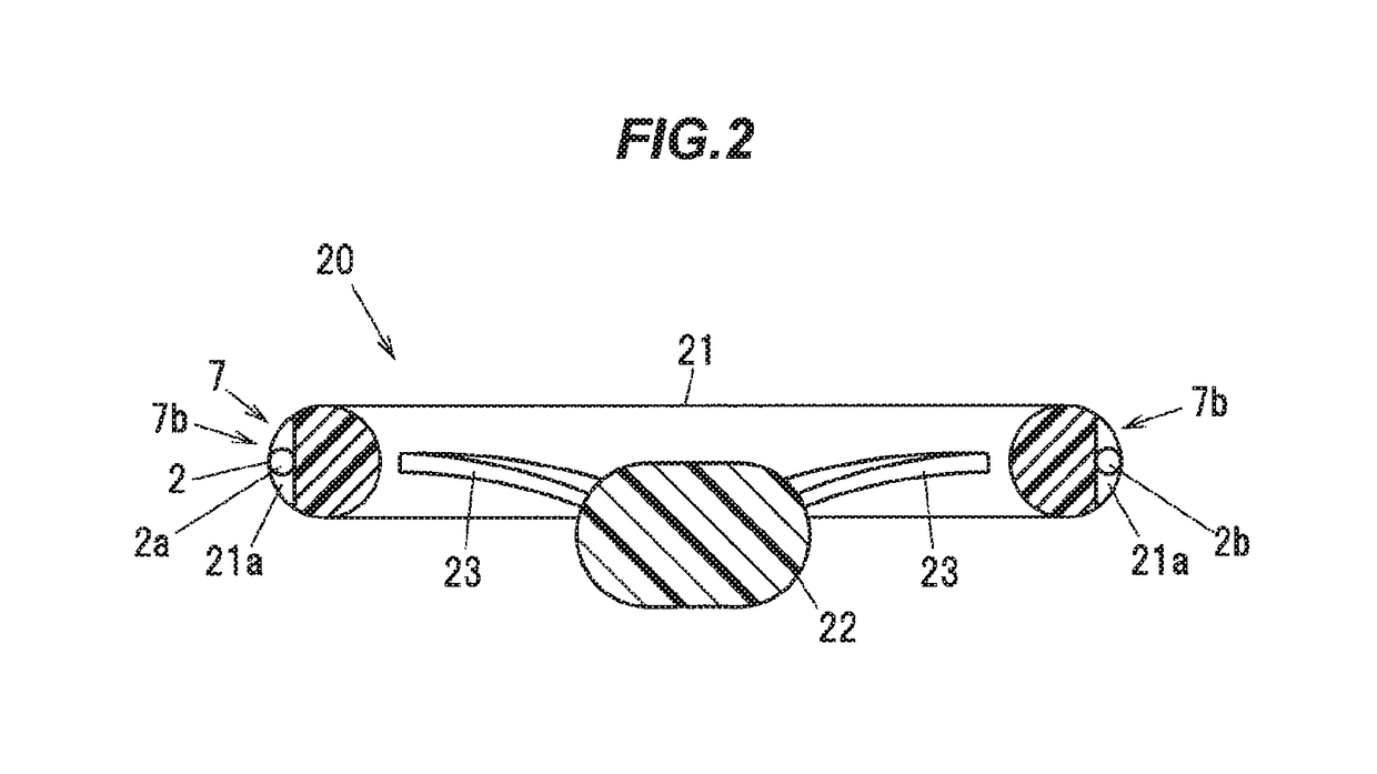 Steering wheel switch device