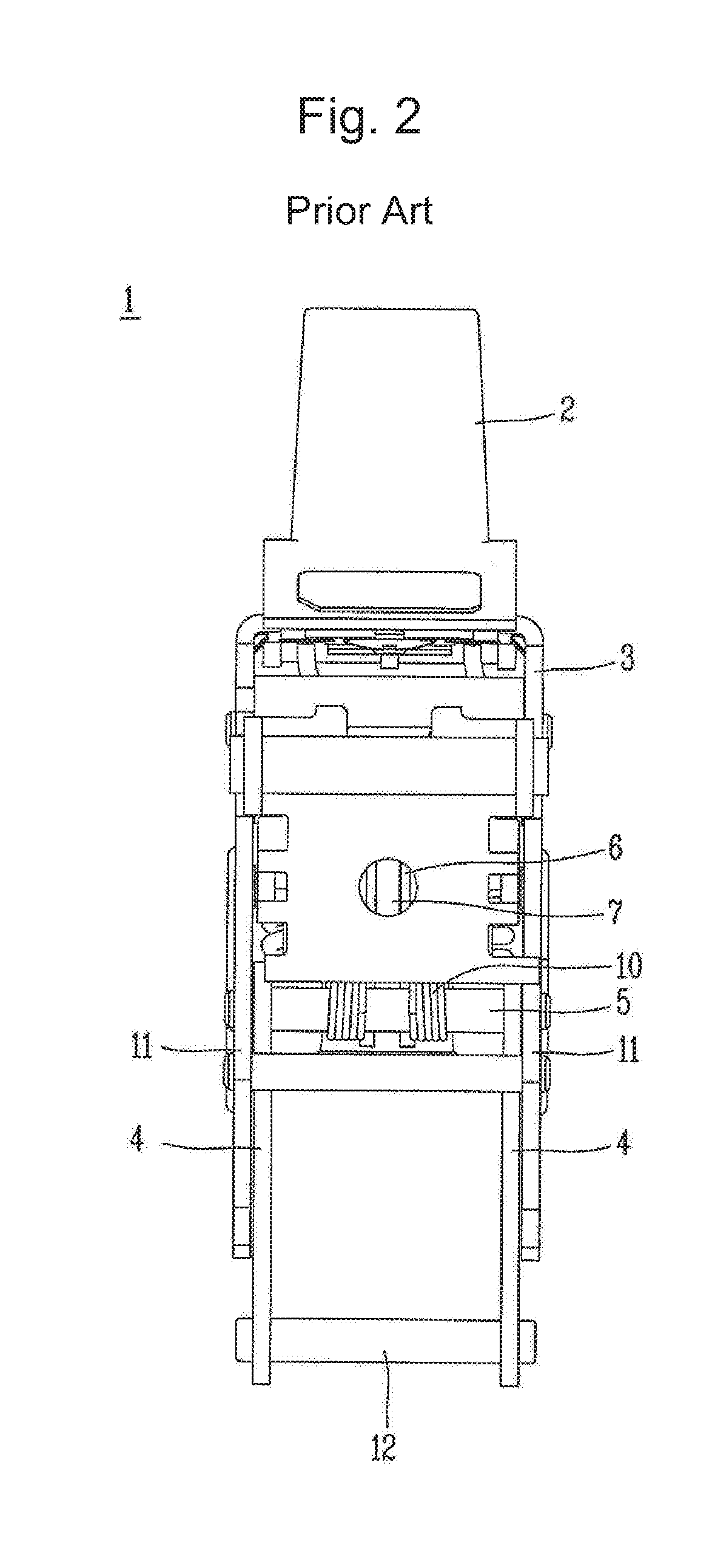 Mechanism coupling structure of molded case circuit breaker