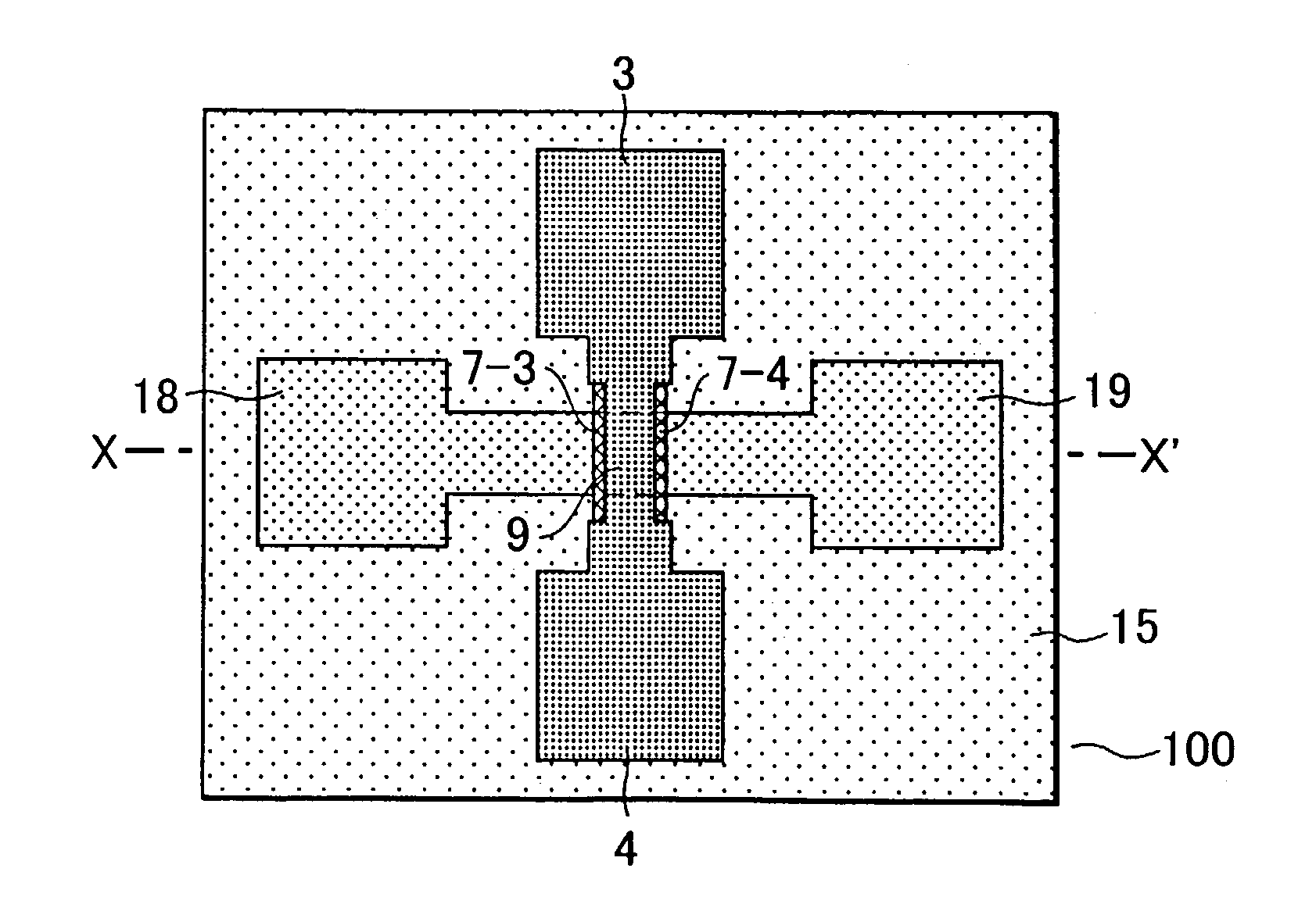 Double-gate field-effect transistor, integrated circuit using the transistor and method of manufacturing the same