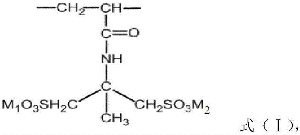 A kind of acrylamide copolymer and its preparation method and application